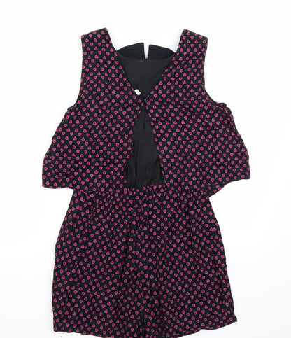 Henry Holland Womens Black   Playsuit One-Piece Size 8
