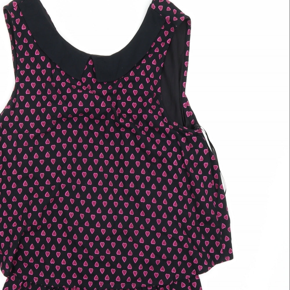 Henry Holland Womens Black   Playsuit One-Piece Size 8