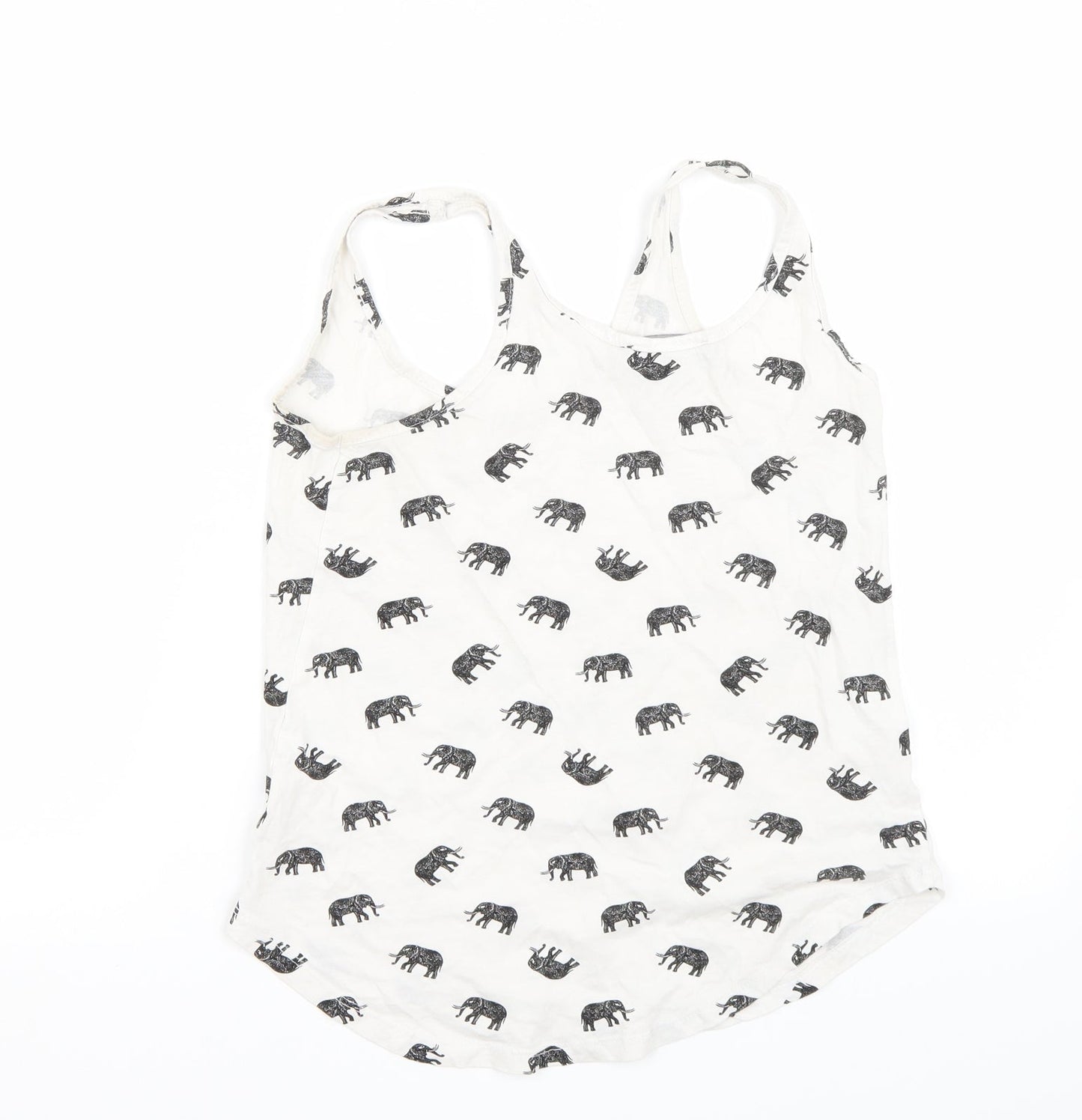 Primark Womens White   Basic Tank Size 4