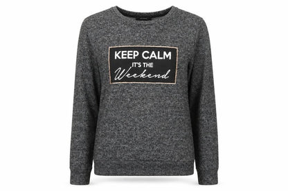 Primark Womens Grey   Pullover Jumper Size 8