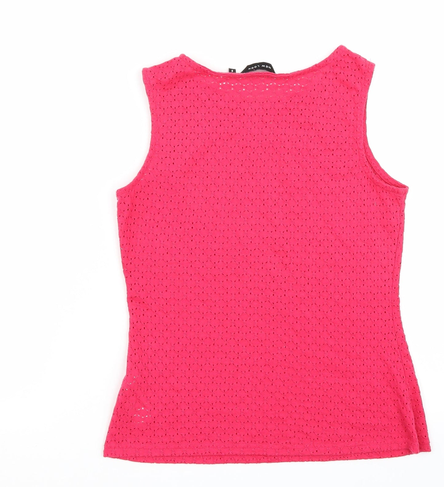 Newlook Womens Pink   Basic T-Shirt Size 8