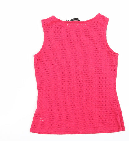 Newlook Womens Pink   Basic T-Shirt Size 8