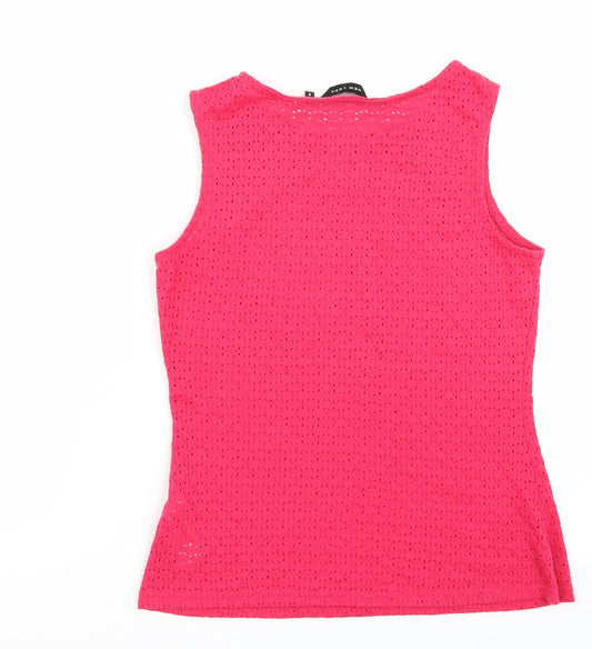 Newlook Womens Pink   Basic T-Shirt Size 8