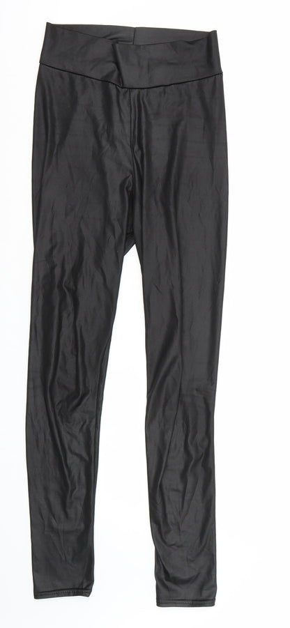 Nasty Gal Womens Black   Carrot Leggings Size 8 L27 in