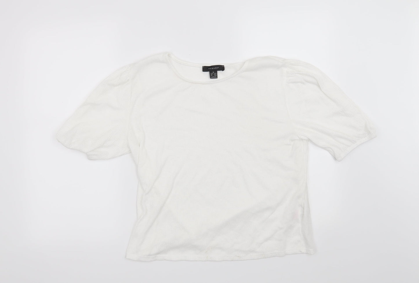 Primark Womens White   Basic Blouse Size 12