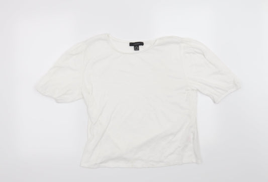 Primark Womens White   Basic Blouse Size 12