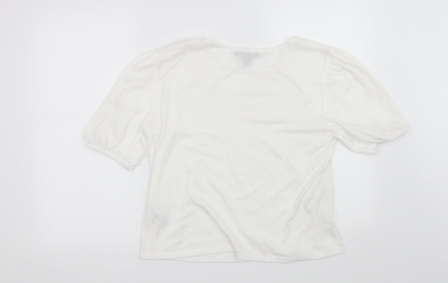 Primark Womens White   Basic Blouse Size 12