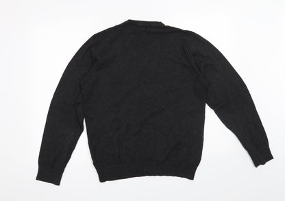 C&S Mens Grey   Pullover Jumper Size 2XL