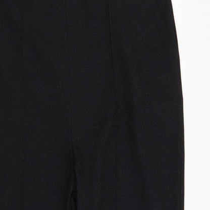 Matalan Womens Black   Trousers  Size 14 L28 in