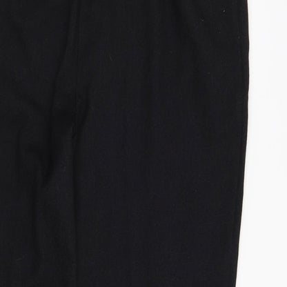 Matalan Womens Black   Trousers  Size 14 L28 in