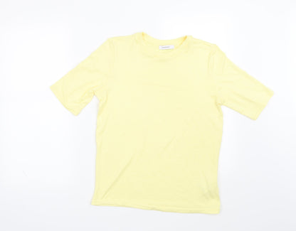 RESERVED Womens Yellow   Pullover Jumper Size L