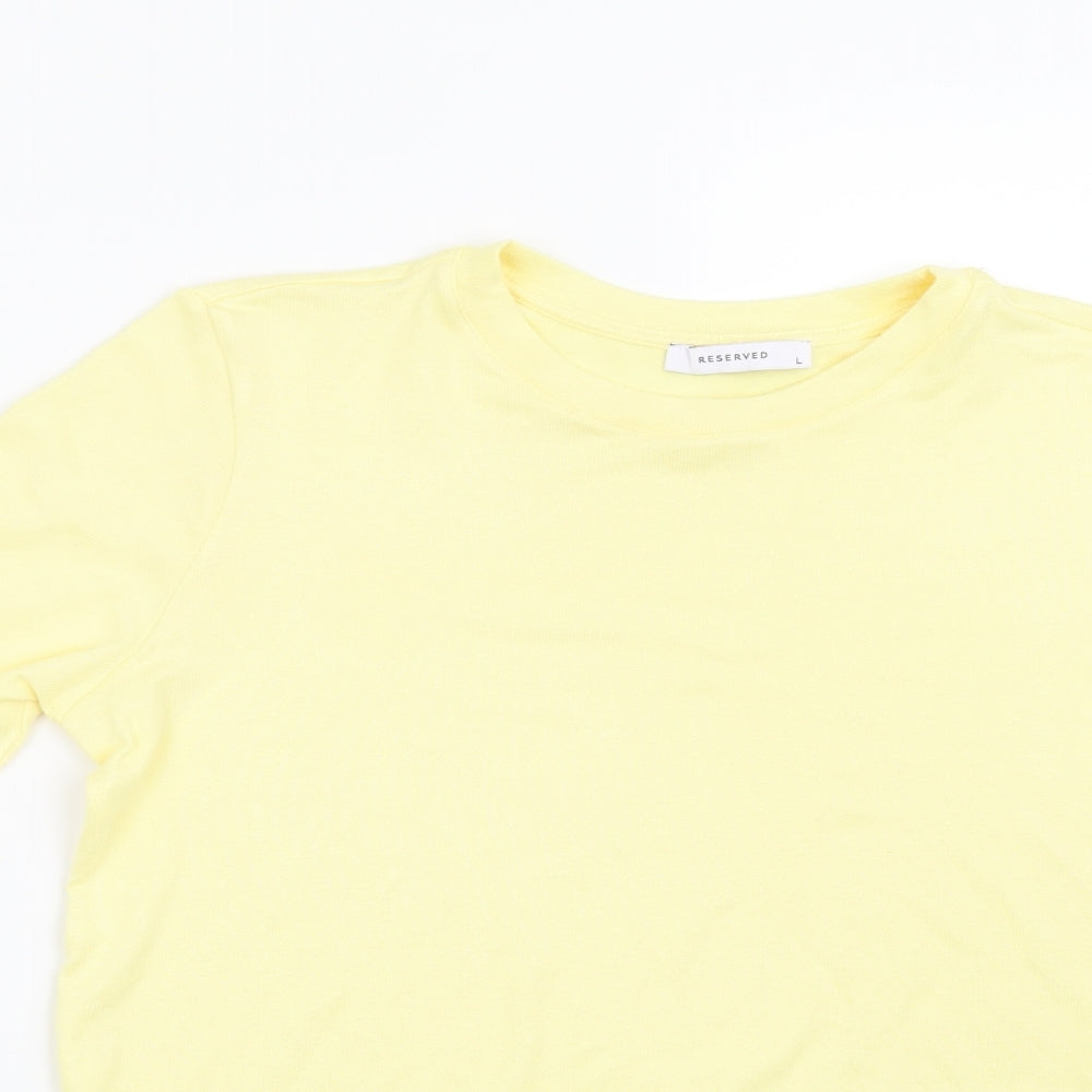 RESERVED Womens Yellow   Pullover Jumper Size L