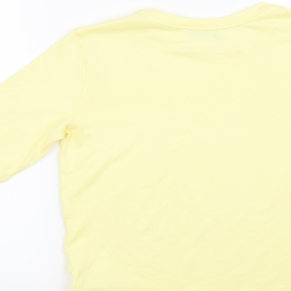 RESERVED Womens Yellow   Pullover Jumper Size L