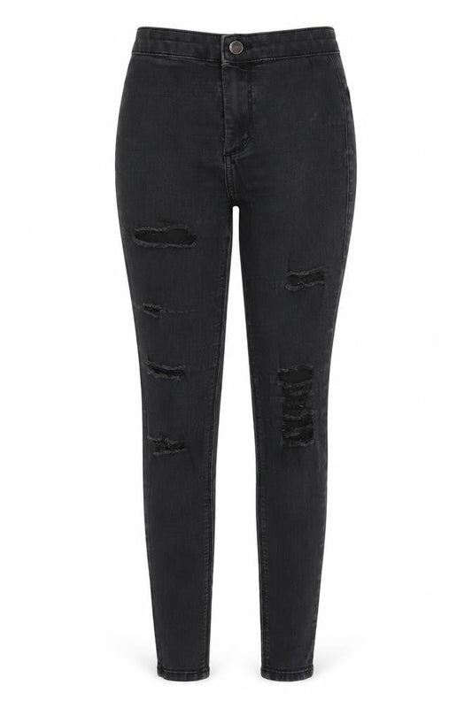 Womens UK Size 25 in Topshop Extra-Slim Fit Jegging Black Jeans