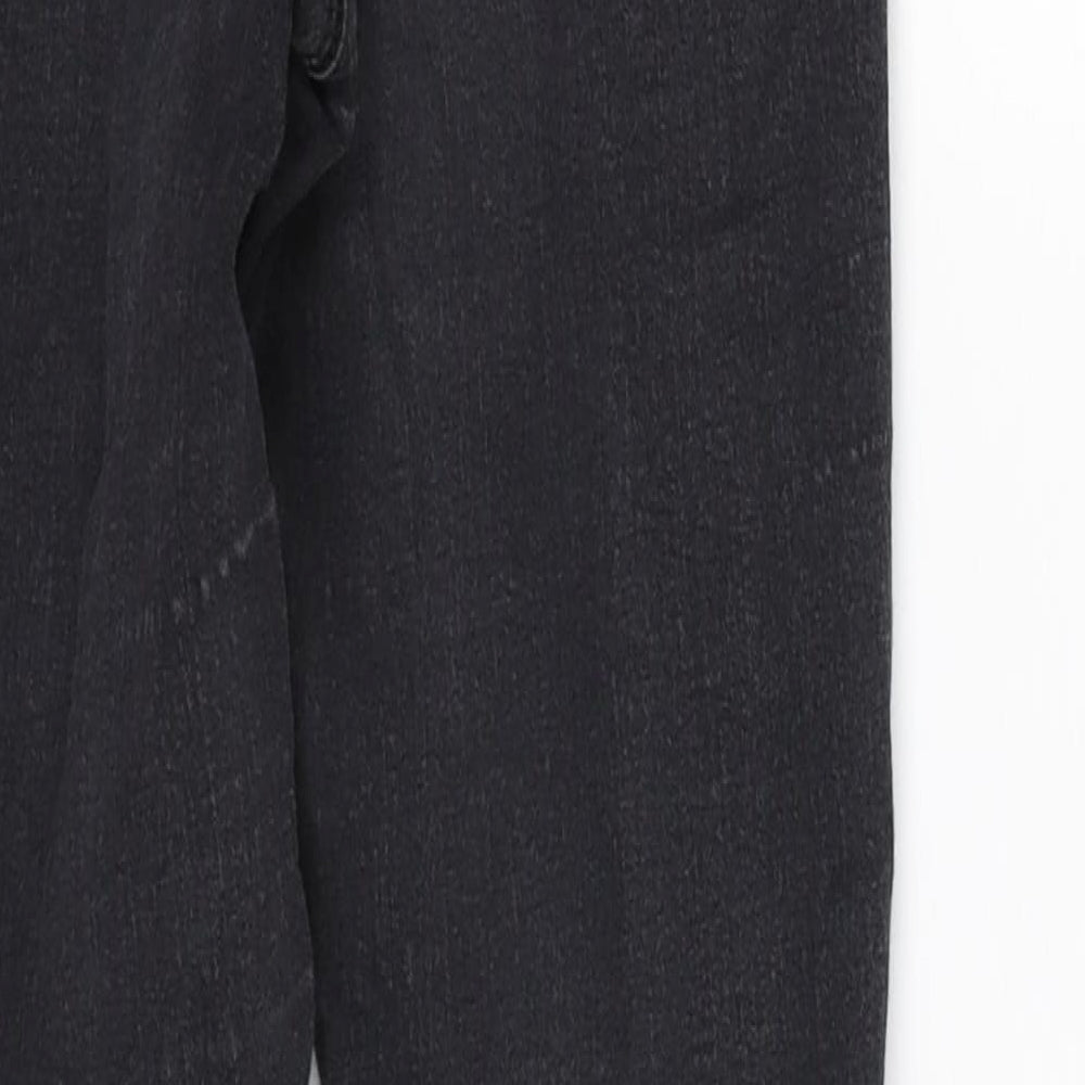 Topshop Womens Black  Denim Jegging Jeans Size 25 in L26 in