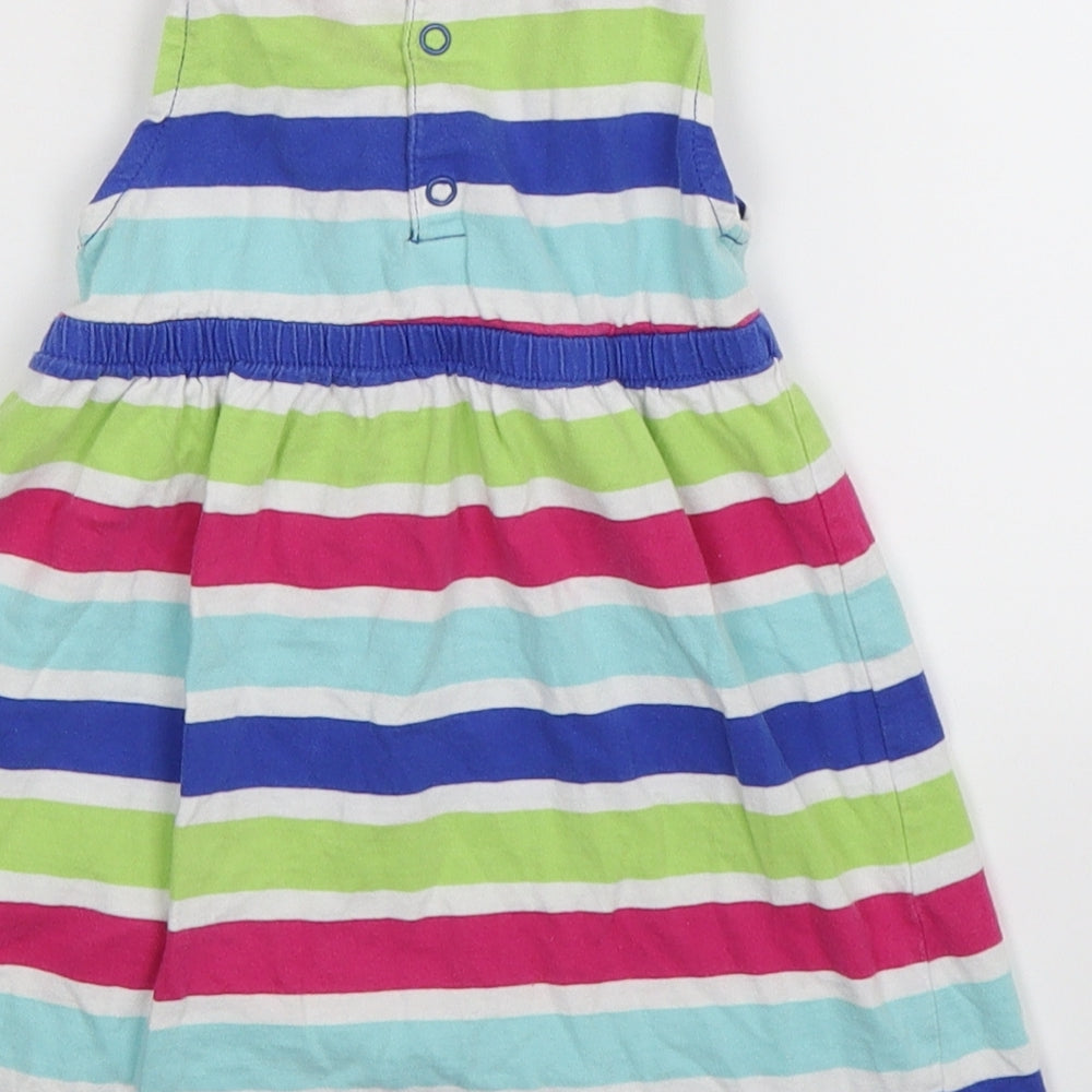 Charanga Girls Multicoloured Striped  Fit & Flare  Size 2-3 Years