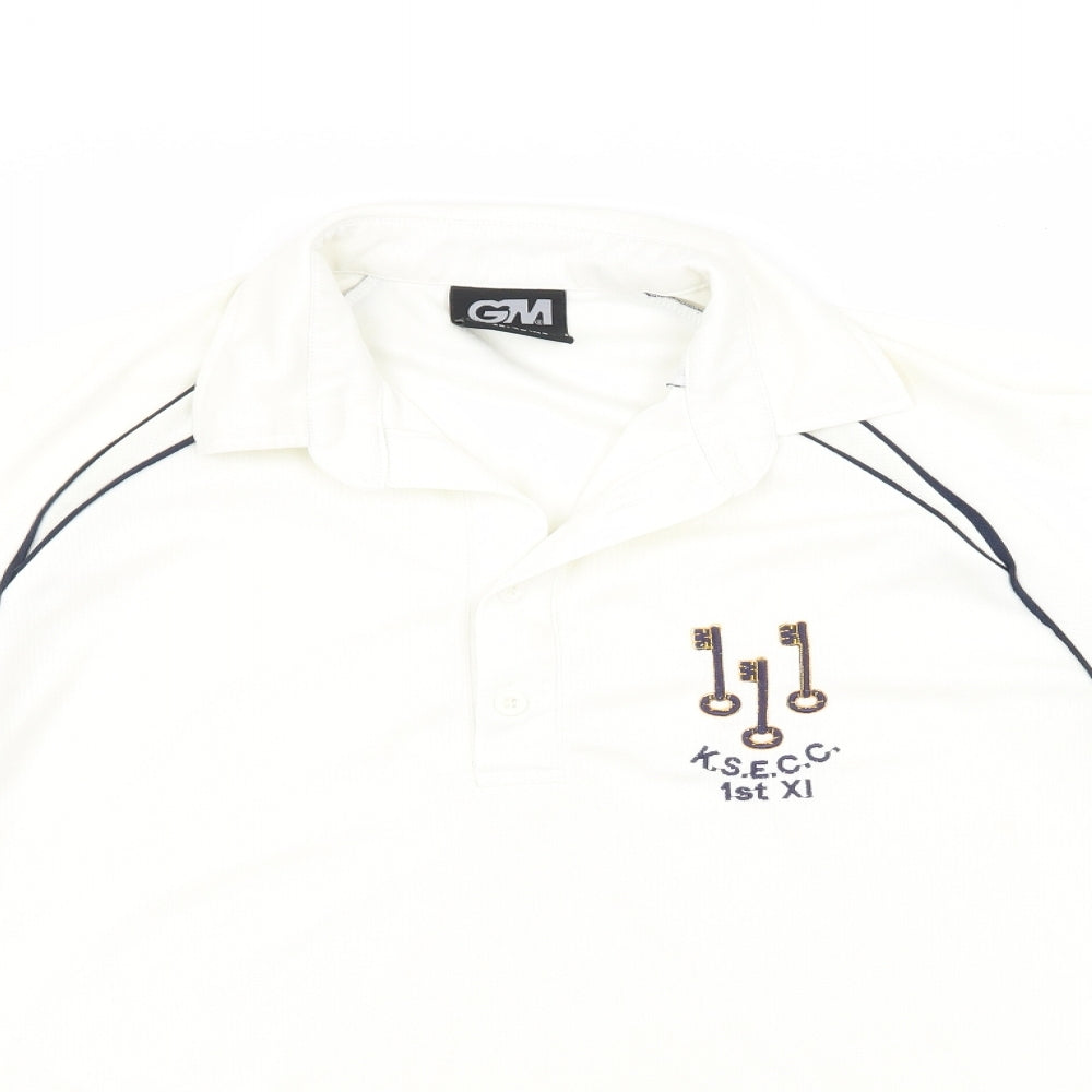 GM Mens Beige    T-Shirt Size M