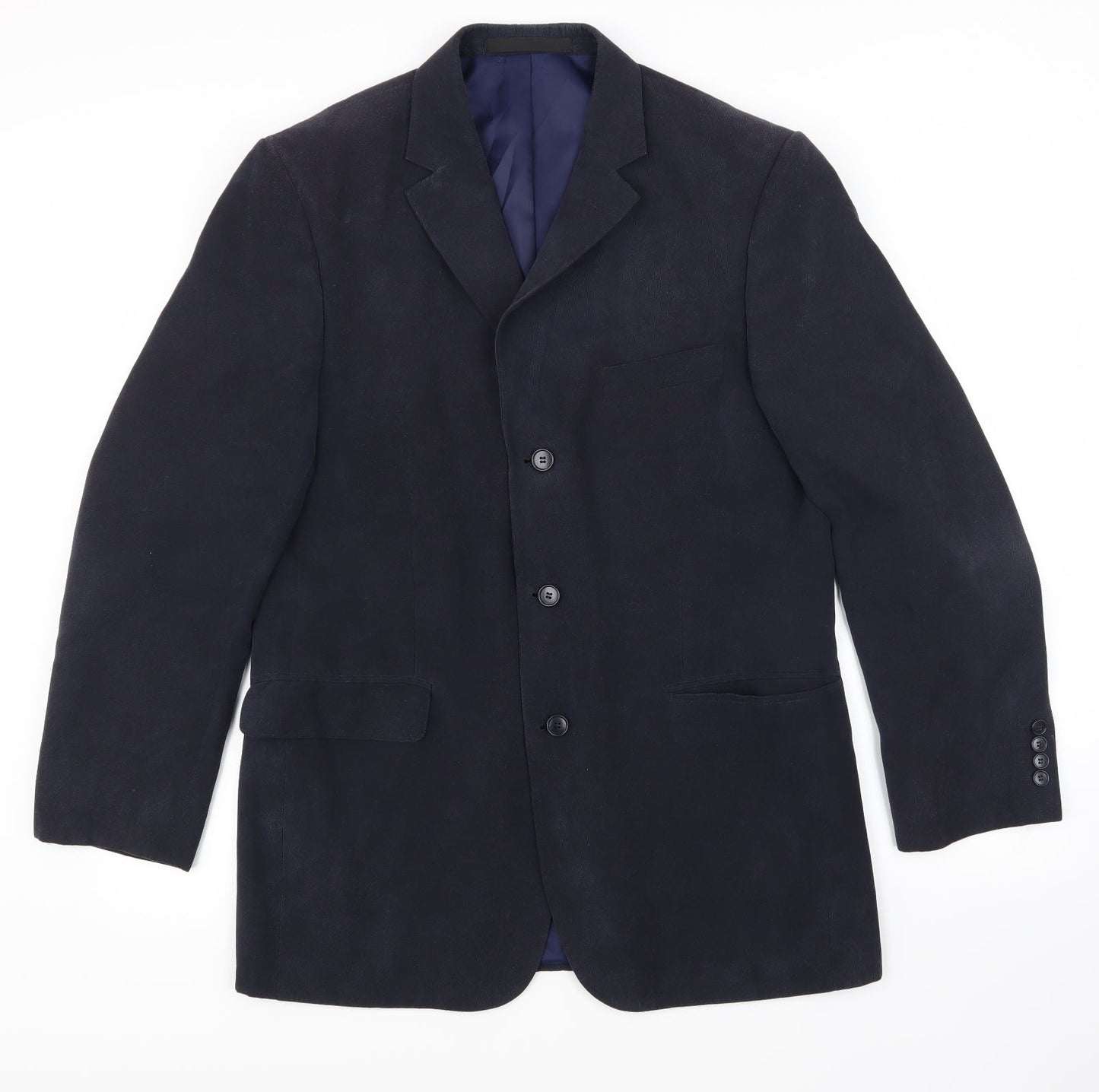 Mens UK Size M Marks & Spencer Regular Blue Suit Jacket