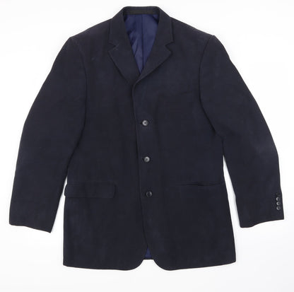 Mens UK Size M Marks & Spencer Regular Blue Suit Jacket
