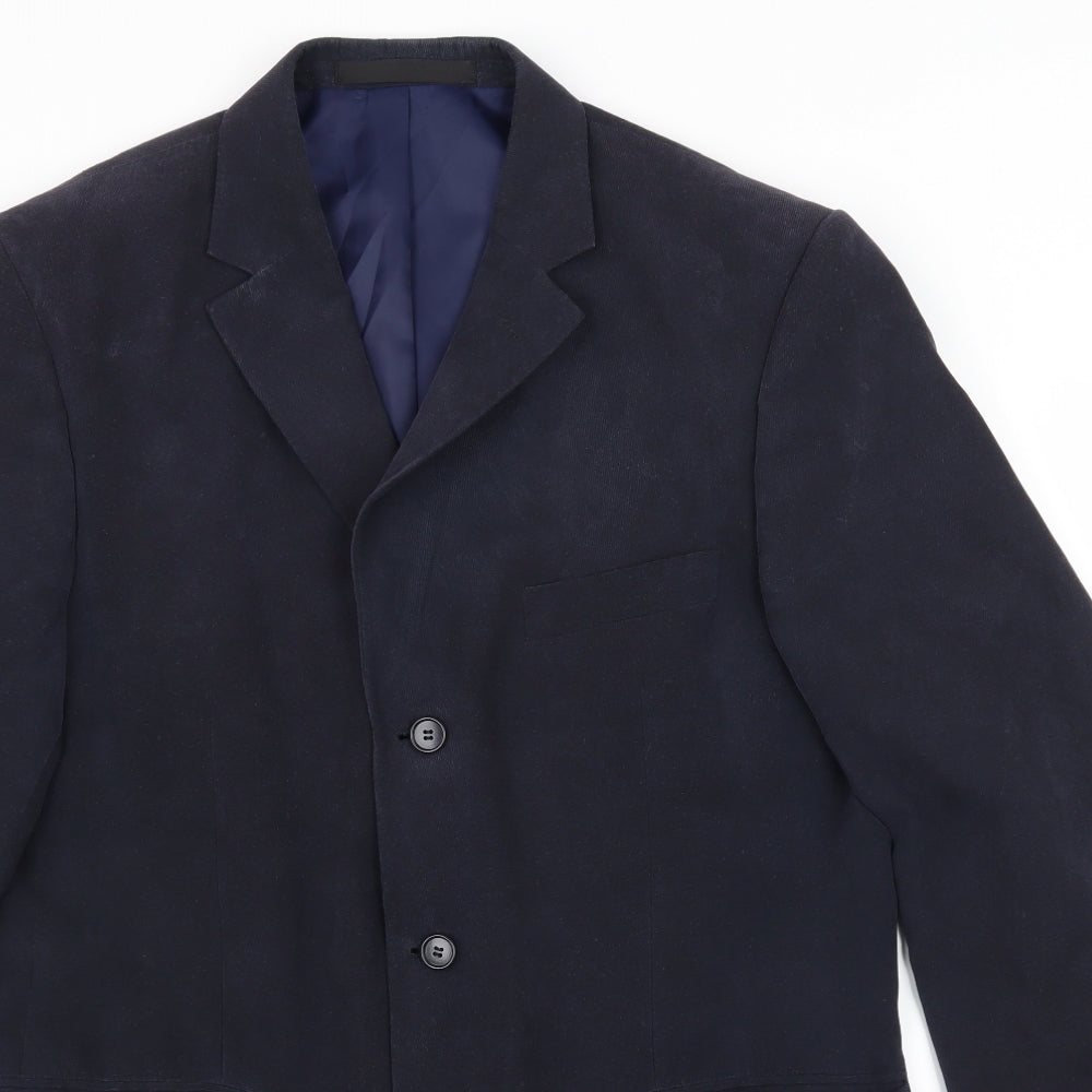 Mens UK Size M Marks & Spencer Regular Blue Suit Jacket