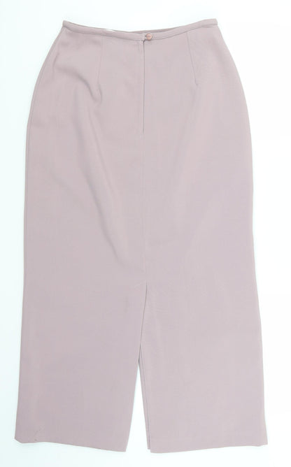 Womens UK Size 12 AMARANTO Regular Pink Suit Skirt