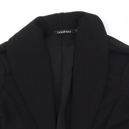 Womens UK Size 12 Boohoo Black 3-in-1 Jacket