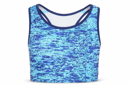 Souluxe Girls Blue   Basic Tank Size 10-11 Years