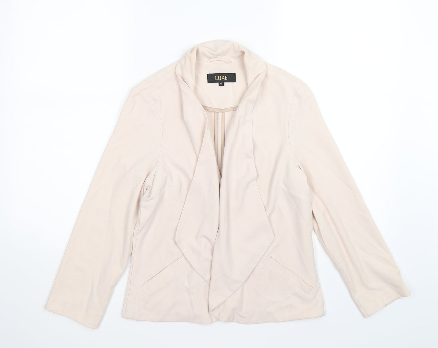 Womens UK Size 12 Dorothy Perkins Beige Jacket