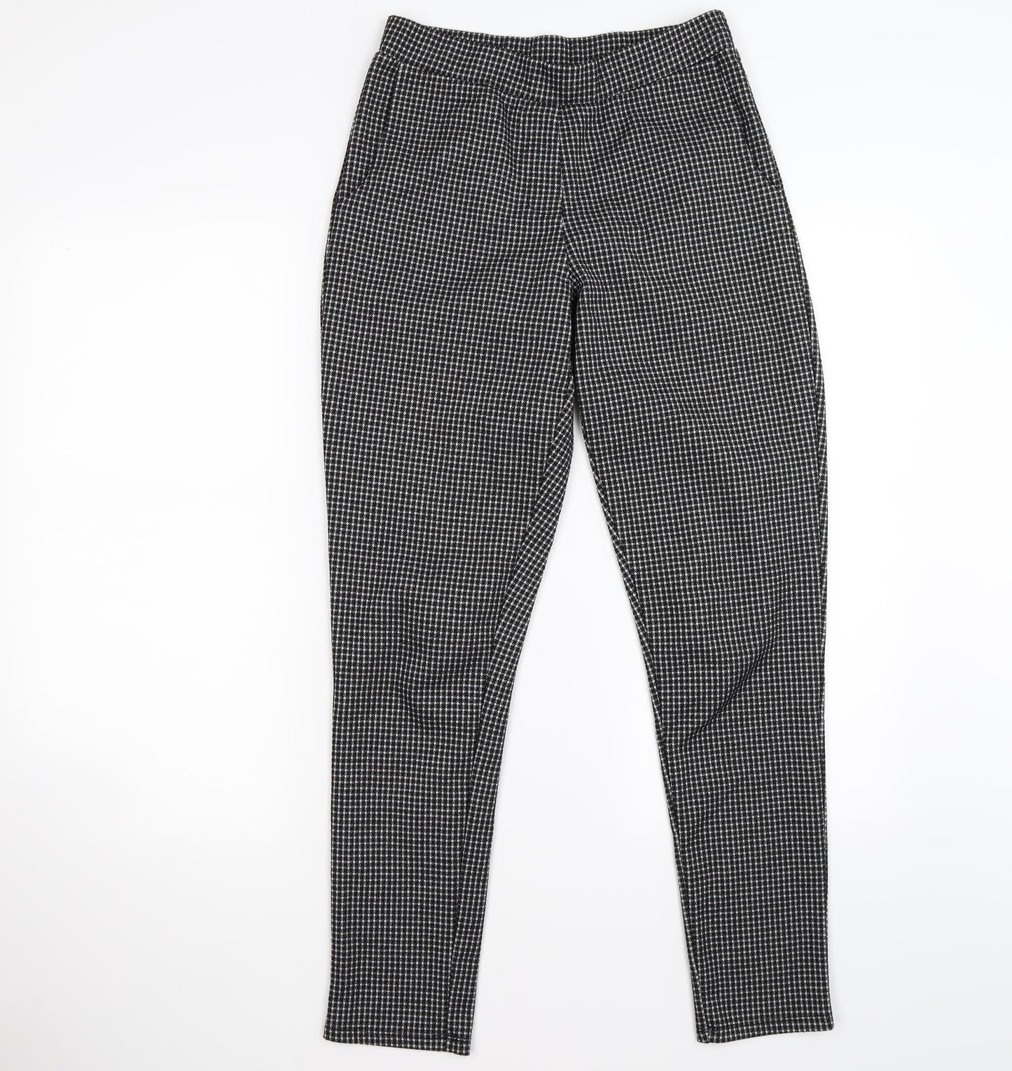 Womens UK Size 8 Dorothy Perkins Regular Fit Capri Black Trousers