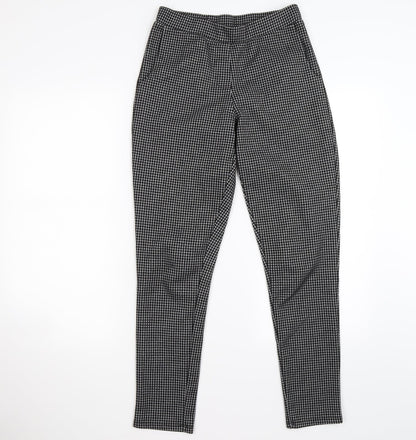 Womens UK Size 8 Dorothy Perkins Regular Fit Capri Black Trousers