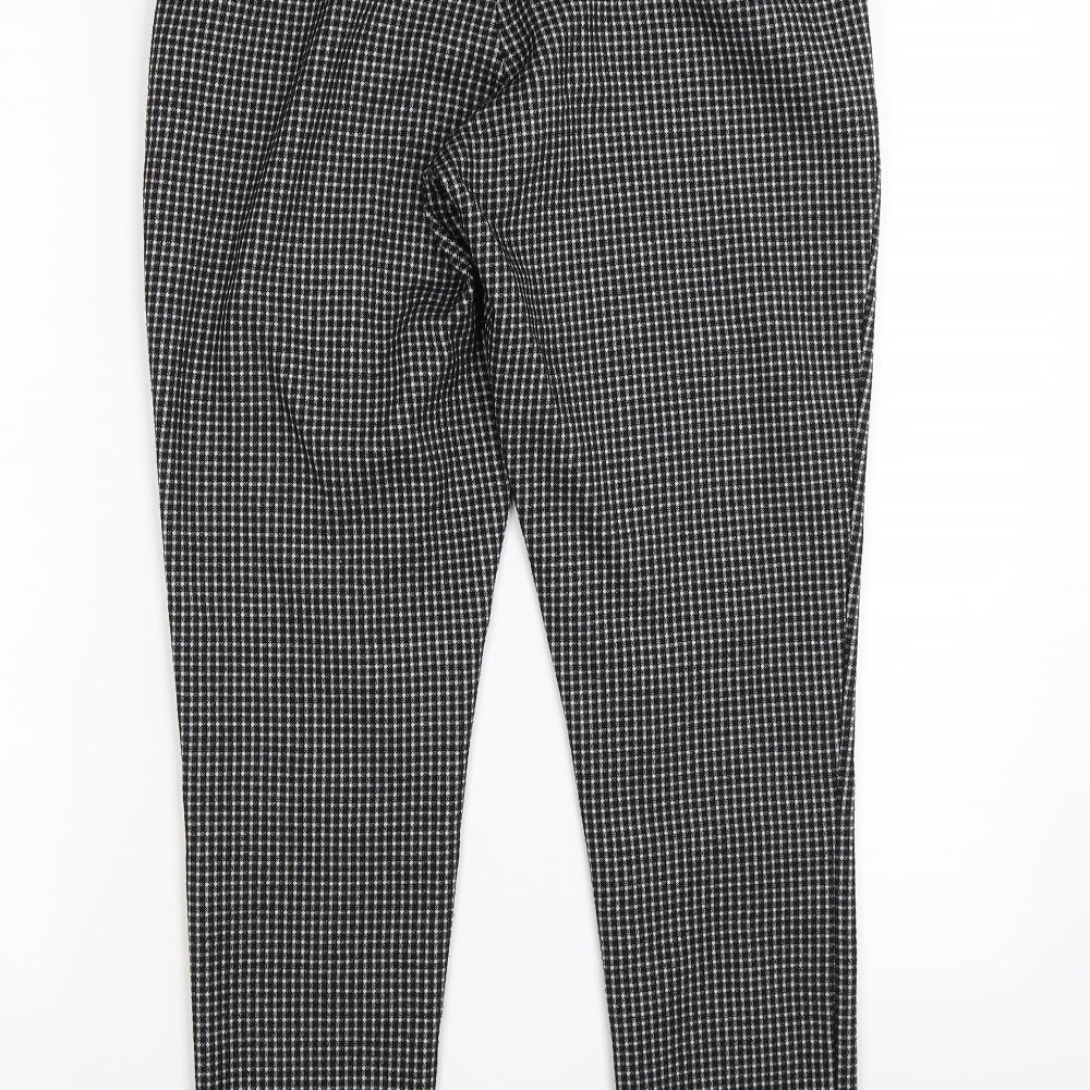 Womens UK Size 8 Dorothy Perkins Regular Fit Capri Black Trousers