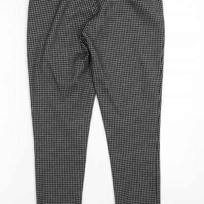Womens UK Size 8 Dorothy Perkins Regular Fit Capri Black Trousers