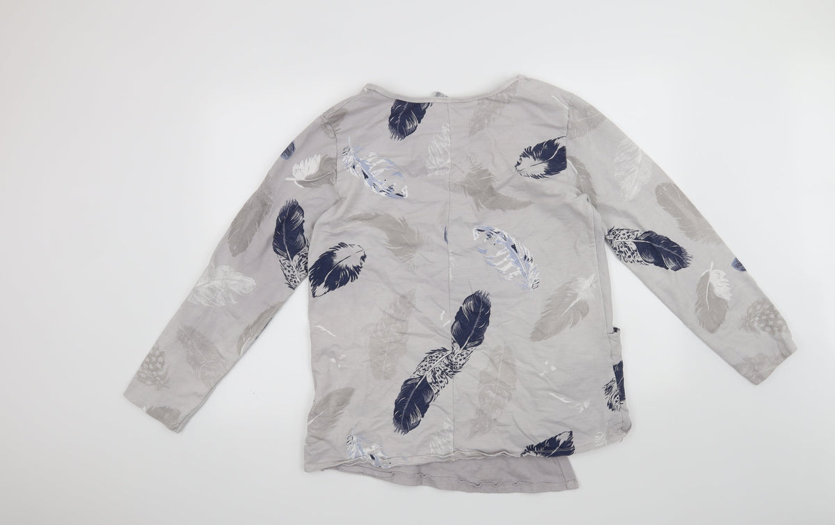 LV Clothing Womens Grey   Pullover Jumper Size M