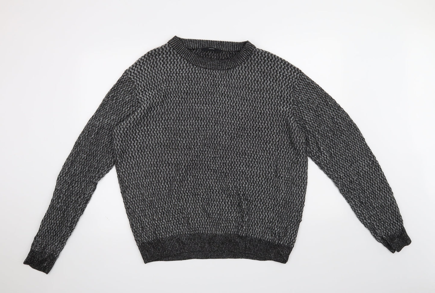 George Mens Grey   Pullover Jumper Size L