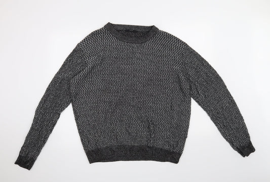 George Mens Grey   Pullover Jumper Size L