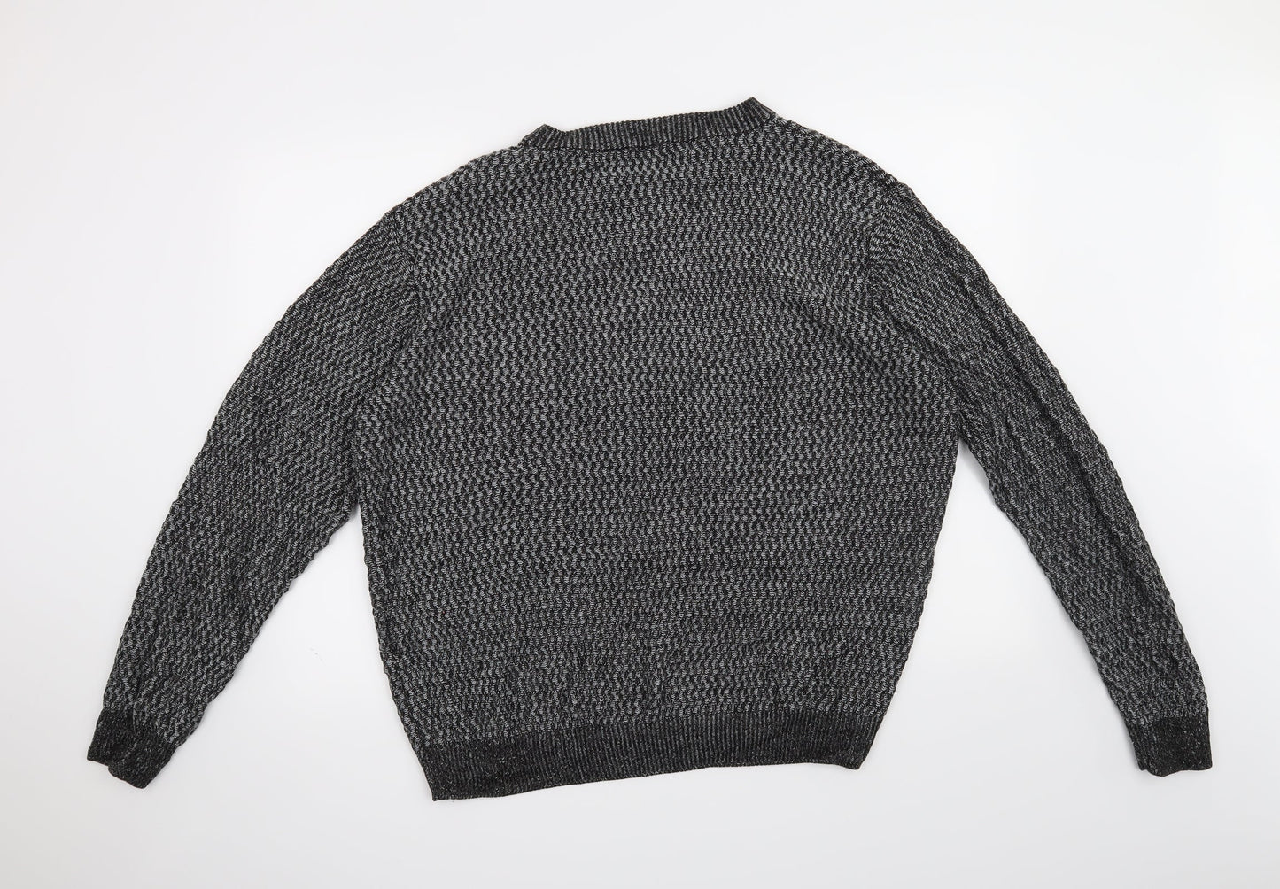 George Mens Grey   Pullover Jumper Size L