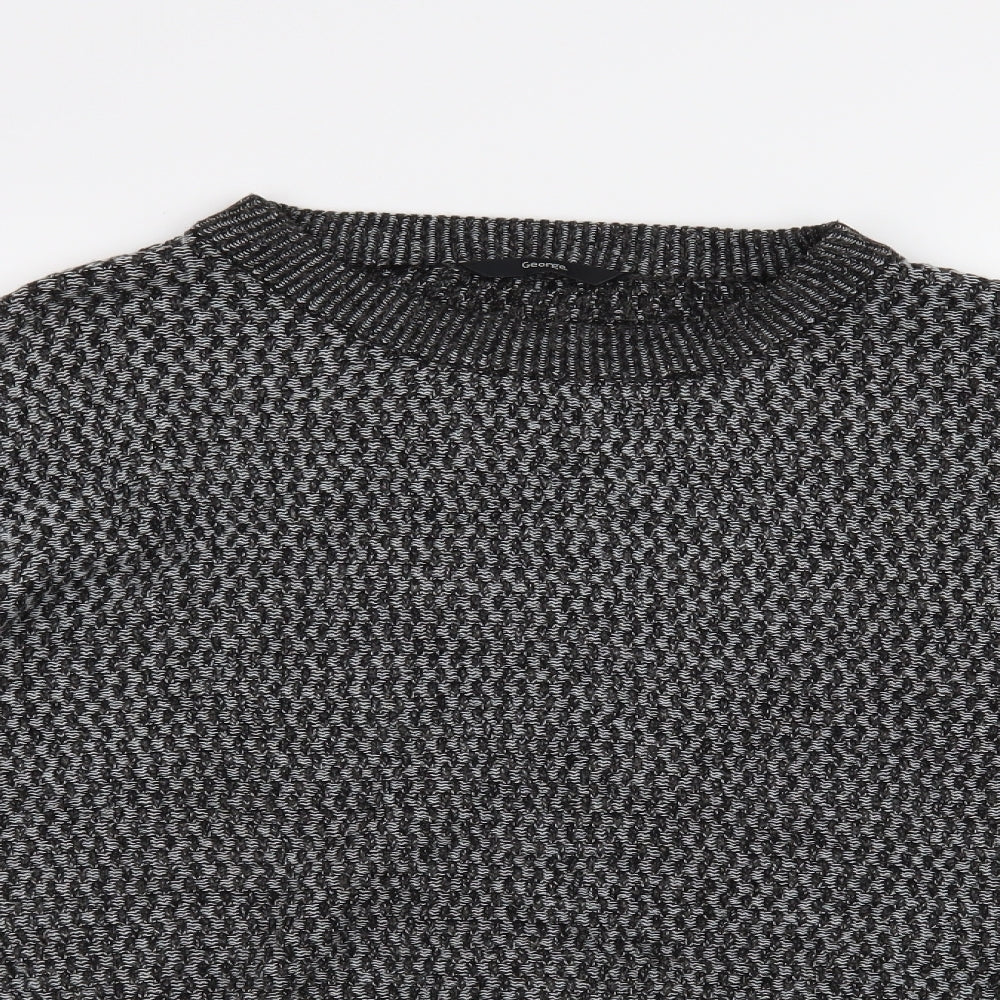 George Mens Grey   Pullover Jumper Size L