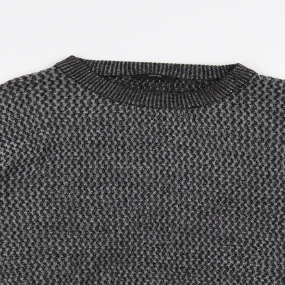 George Mens Grey   Pullover Jumper Size L