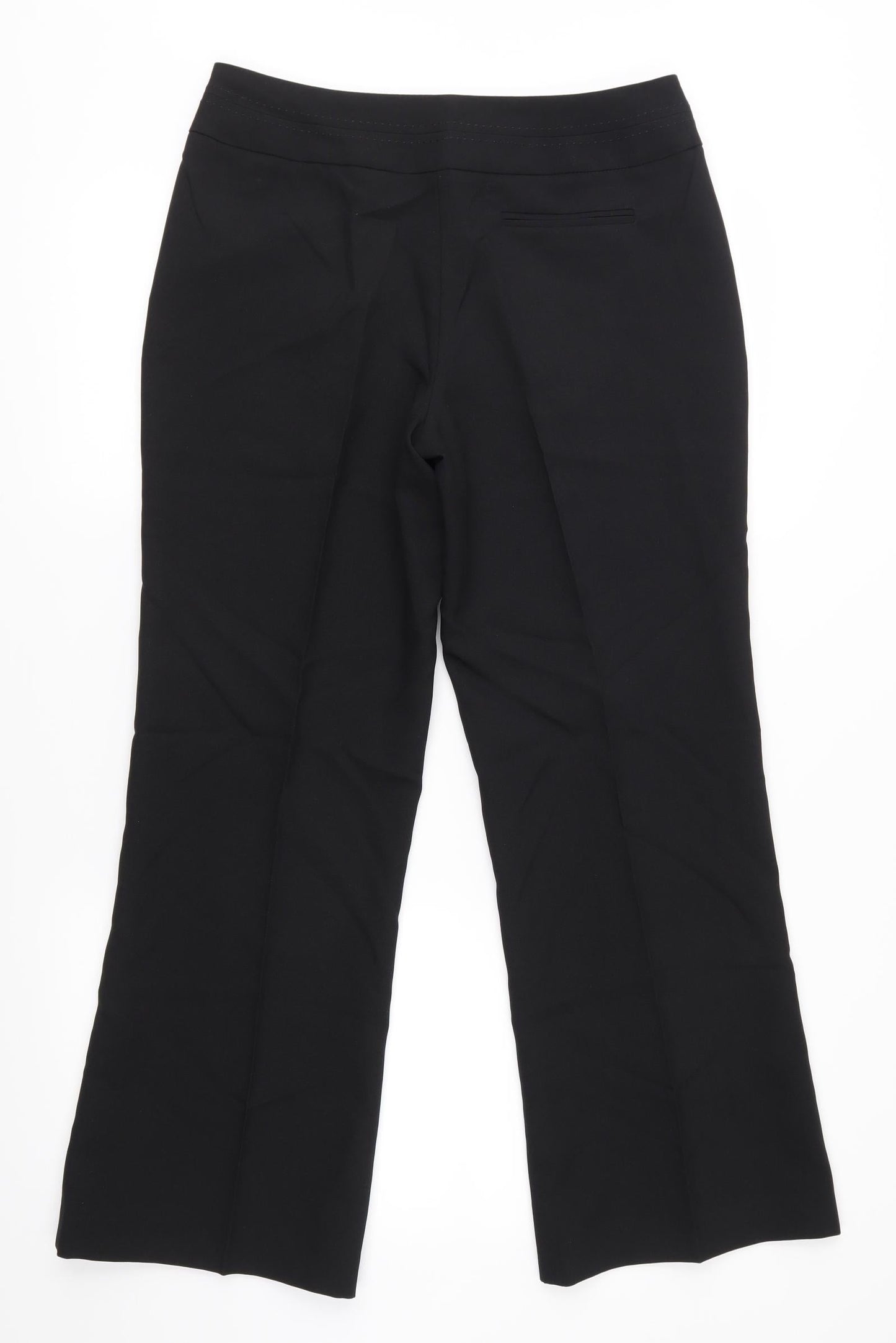Womens UK Size 12 Atmosphere Regular Fit  Black Trousers