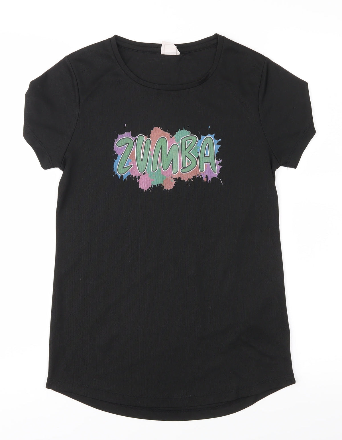 Zumba Womens Black   Basic T-Shirt Size XS