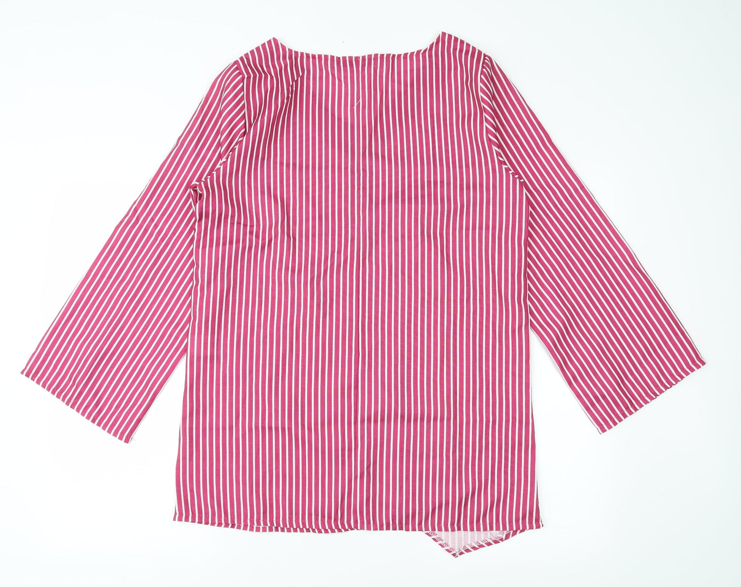 Womens UK Size XL MissLook Pink Basic Blouse