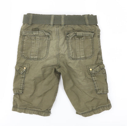 F&F Boys Green   Cargo Shorts Size 5-6 Years