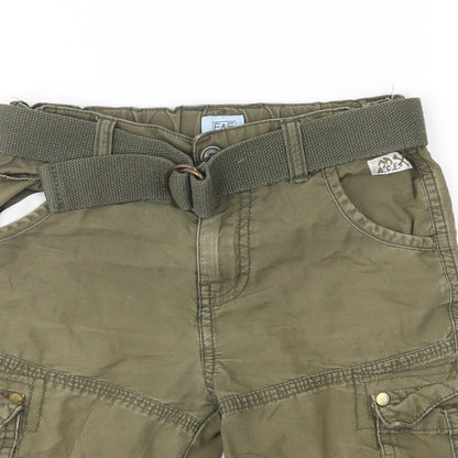 F&F Boys Green   Cargo Shorts Size 5-6 Years