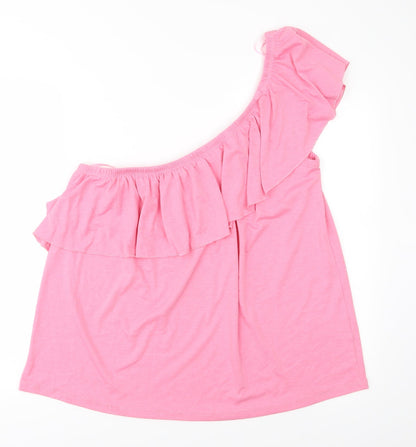 Lotties Womens Pink   Basic Blouse Size 16