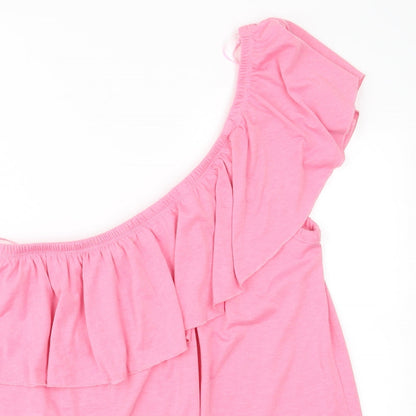 Lotties Womens Pink   Basic Blouse Size 16