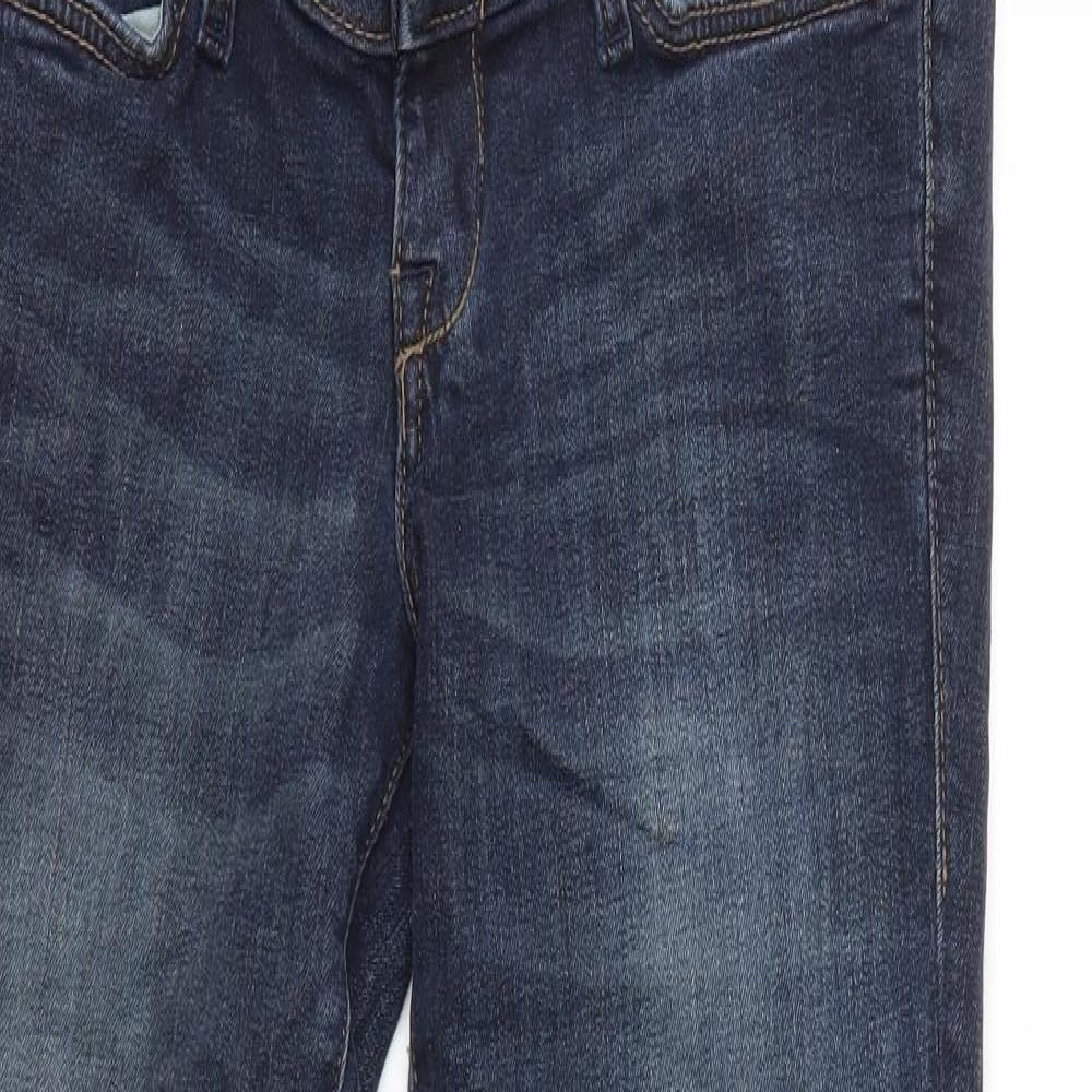 Womens UK Size 38 H&M Regular Fit Straight Blue Jeans