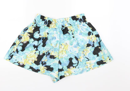 Womens UK Size L Preworn Regular Fit Paperbag Shorts