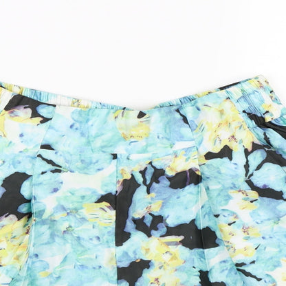 Womens UK Size L Preworn Regular Fit Paperbag Shorts