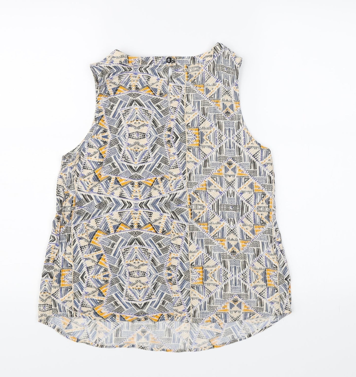 New Look Womens Multicoloured Geometric  Camisole Tank Size 12