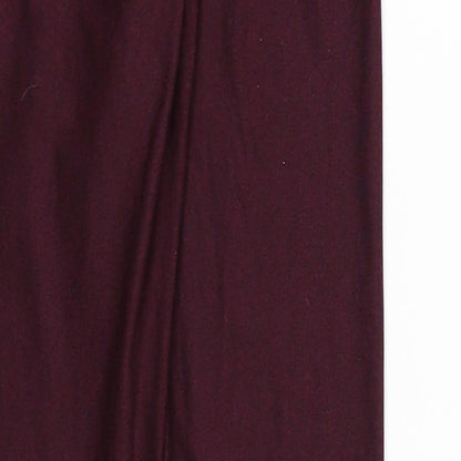 H&M Womens Purple   Pedal Pusher Leggings Size S L26 in